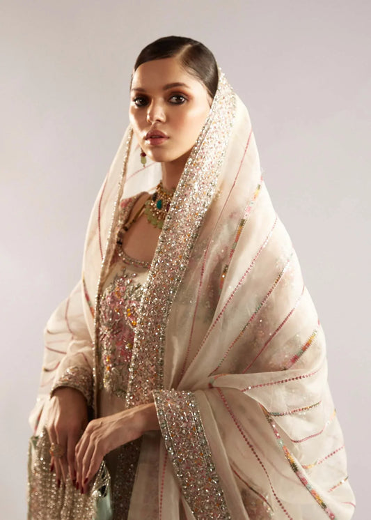 Euru Hussain Rehar by Ayzal Fatimah | Heavy Hand-Embellished Formal Wear