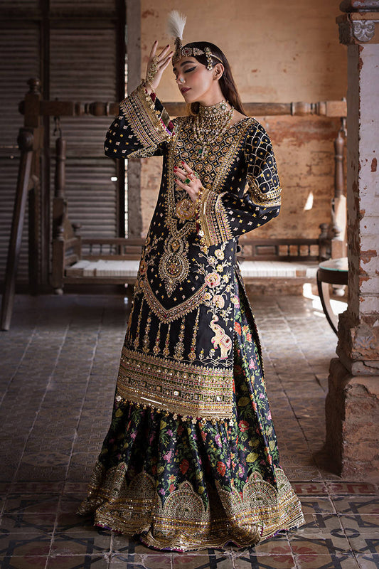 Koyal MNR by Ayzal Fatimah | Heavy Hand-Embellished 4PC Formal Wear