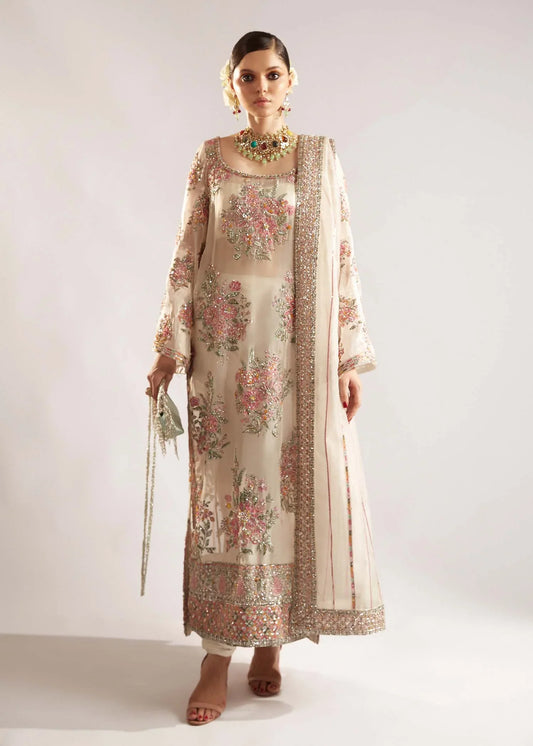 Euru Hussain Rehar by Ayzal Fatimah | Heavy Hand-Embellished Formal Wear