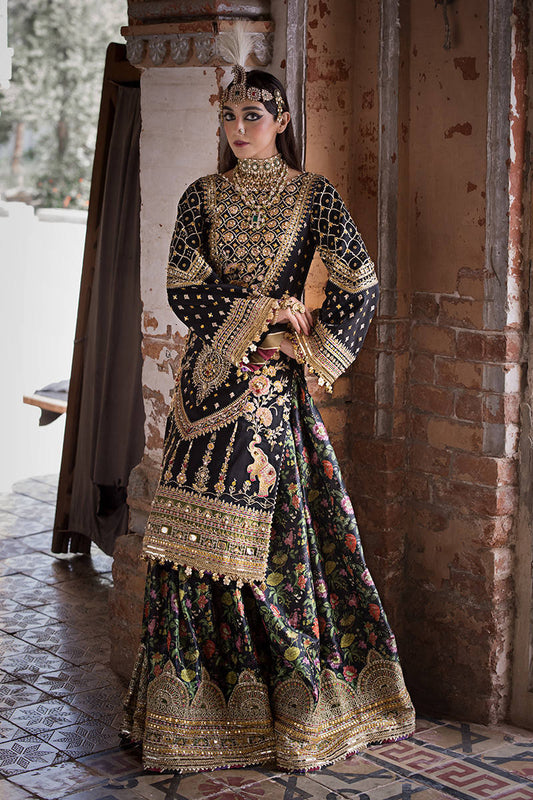 Koyal MNR by Ayzal Fatimah | Heavy Hand-Embellished 4PC Formal Wear